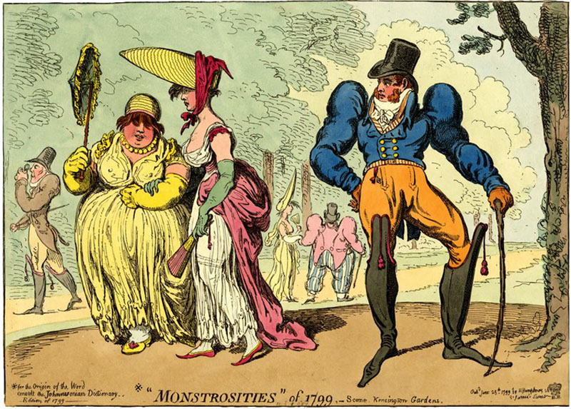 Monstrocities J. Gillray 1799